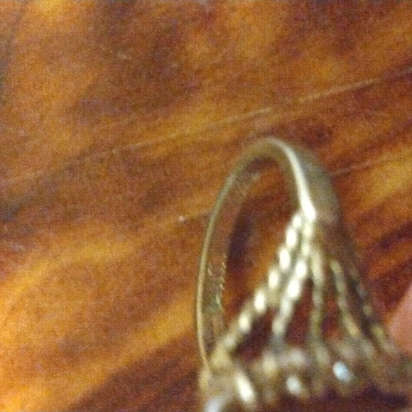 Tiger's eye w/Cz - Picture 3 of 3